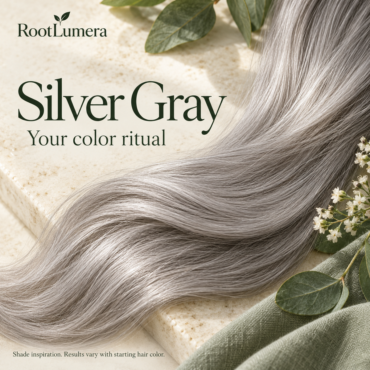 Silver Gray Hair Color Shampoo — 100 ml — shade
