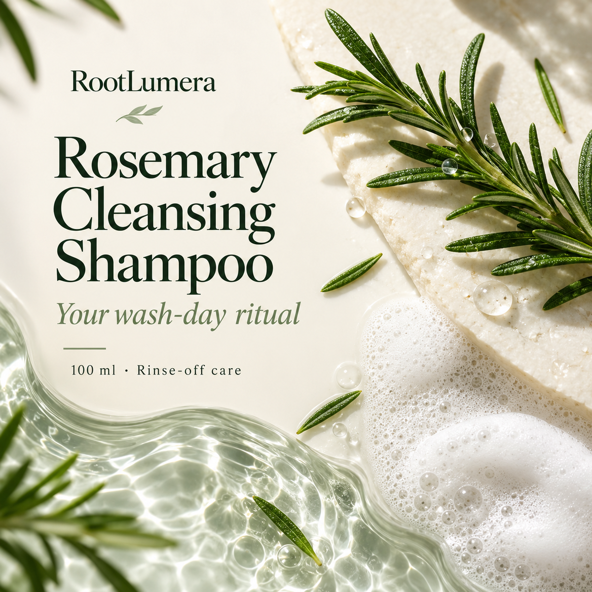 Rosemary Cleansing Shampoo — 100 ml — ritual