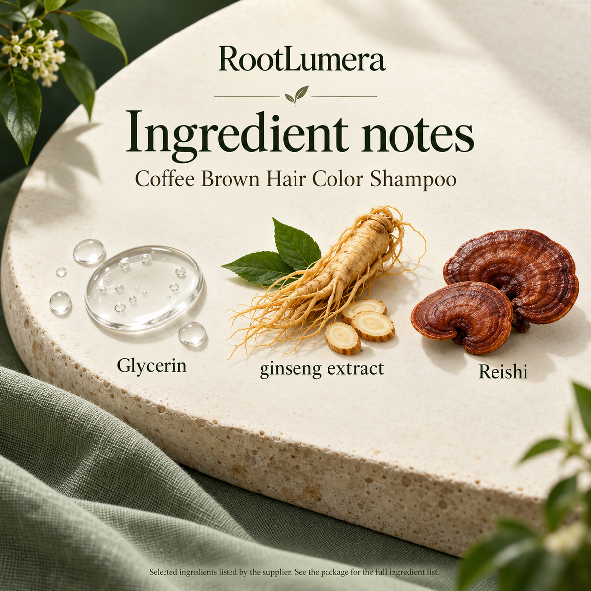 Coffee Brown Hair Color Shampoo — 100 ml — ingredients