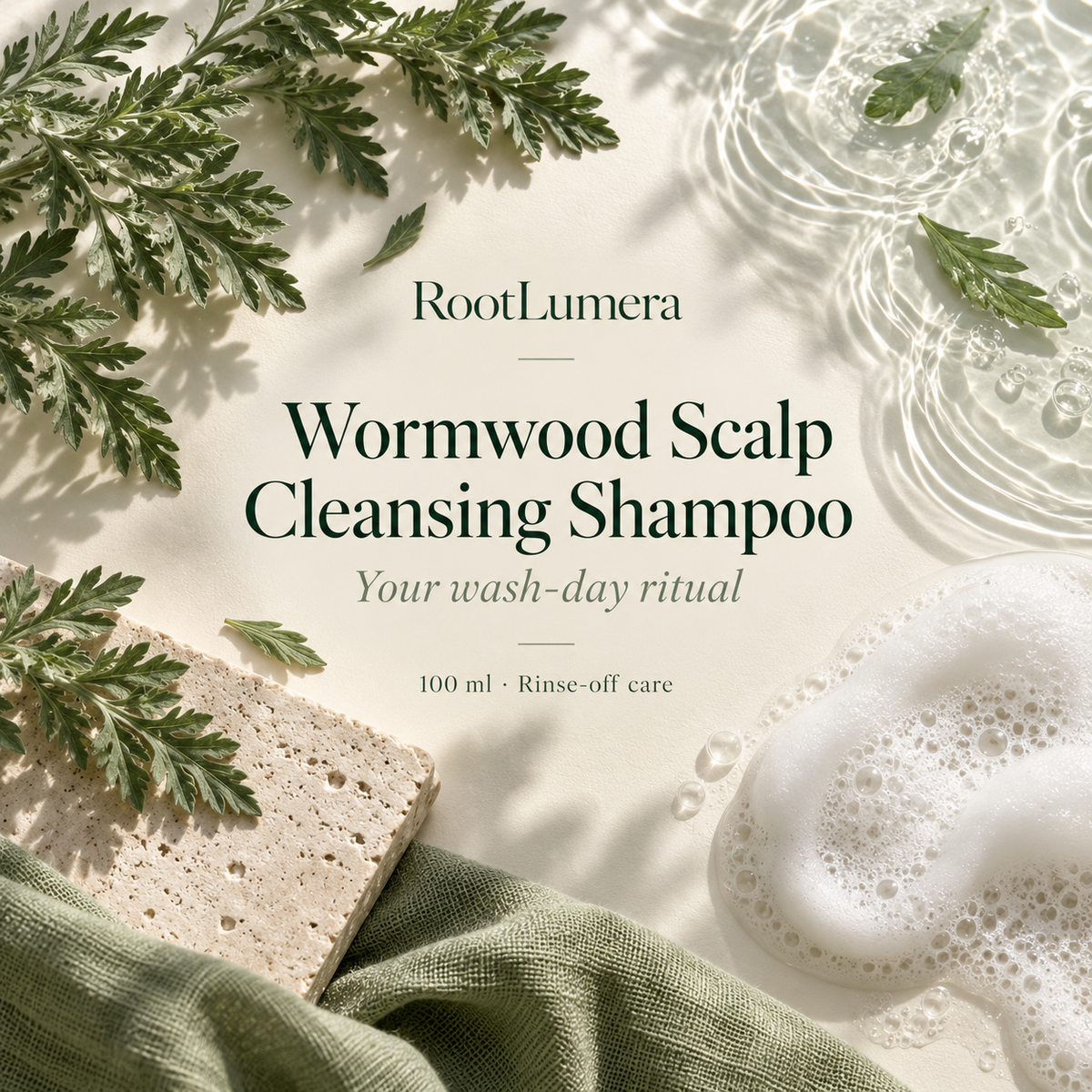 Wormwood Scalp Cleansing Shampoo — 100 ml — ritual
