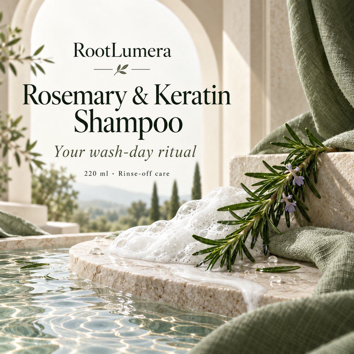 Rosemary & Keratin Shampoo — 220 ml — ritual
