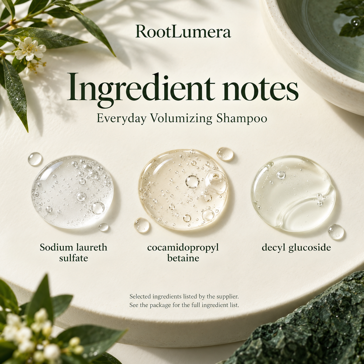 Everyday Volumizing Shampoo — 100 ml — ingredients