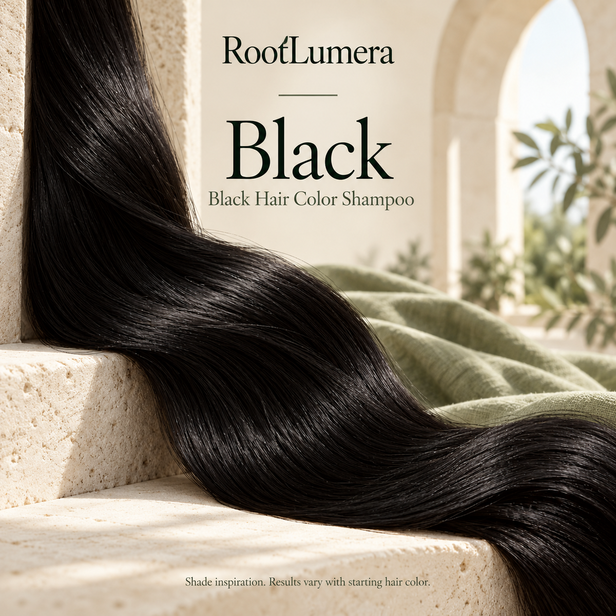 Black Hair Color Shampoo — 100 ml — ritual