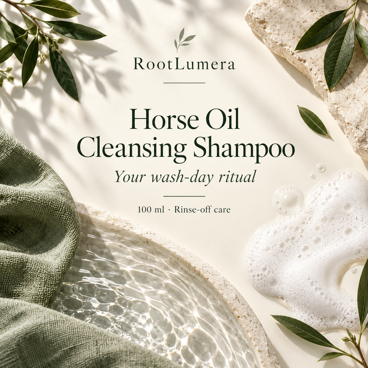 Horse Oil Cleansing Shampoo — 100 ml — ritual