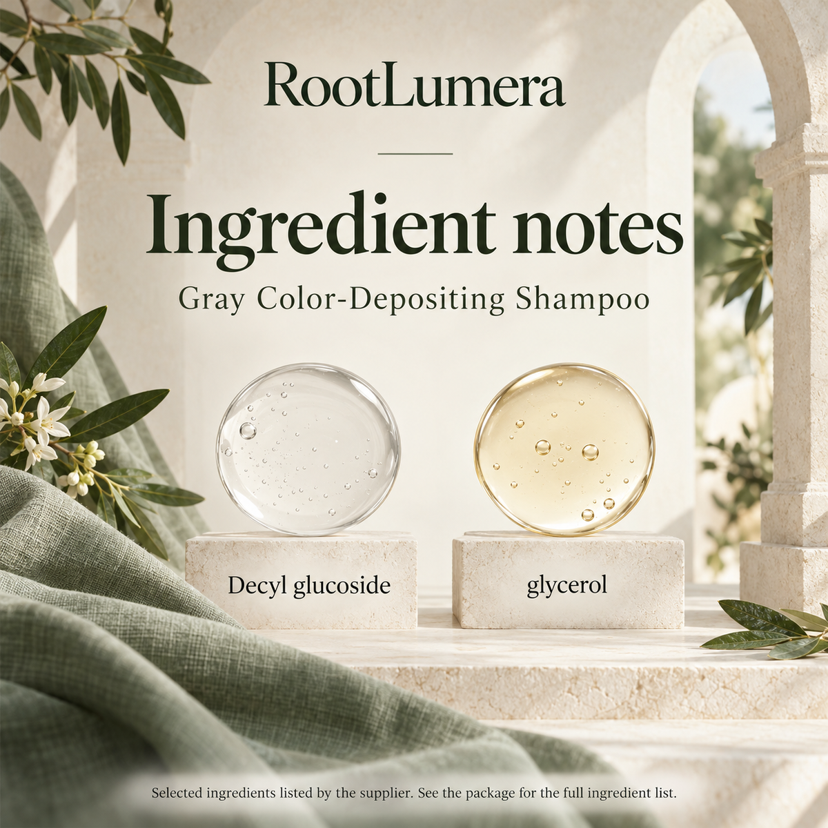 Gray Color-Depositing Shampoo — 100 g — ingredients