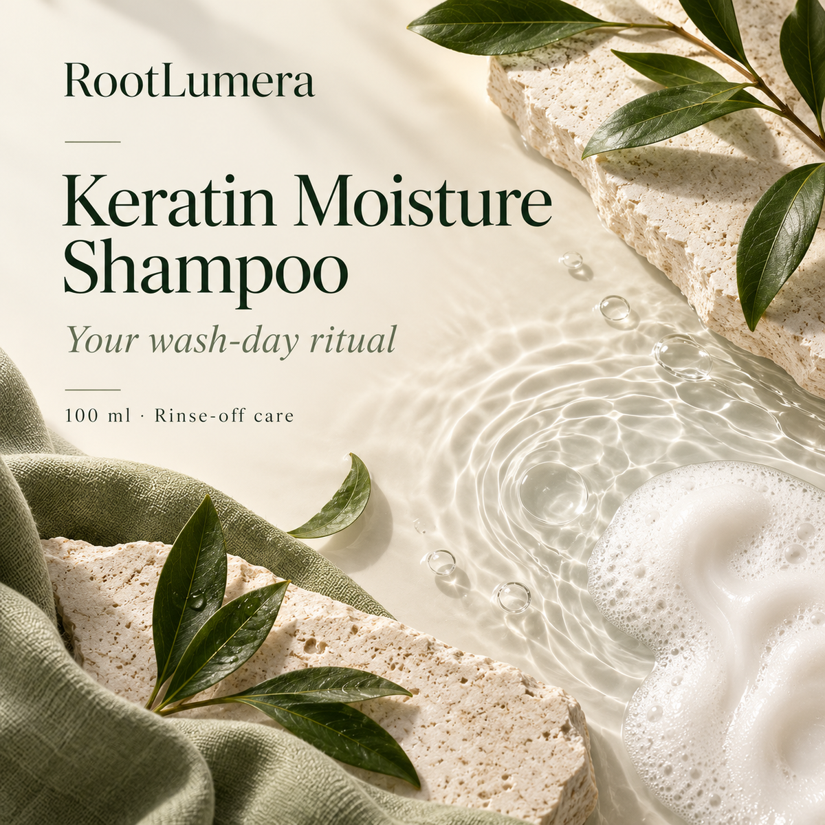 Keratin Moisture Shampoo — 100 ml — ritual
