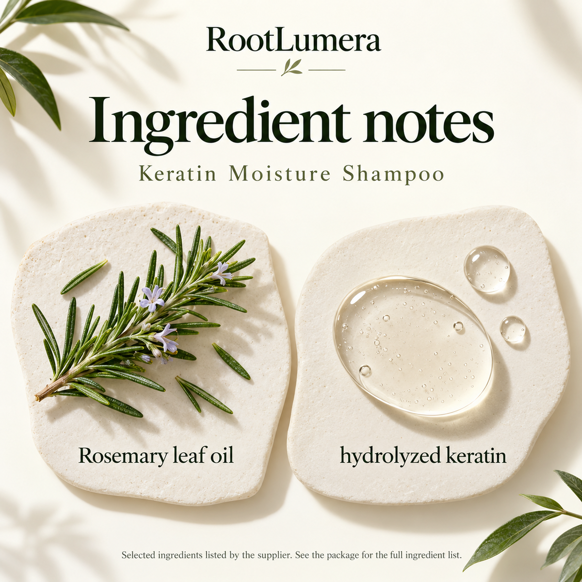 Keratin Moisture Shampoo — 100 ml — ingredients