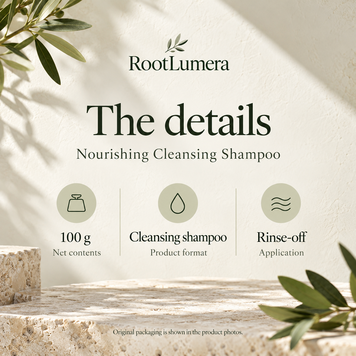 Nourishing Cleansing Shampoo — 100 g — specifications