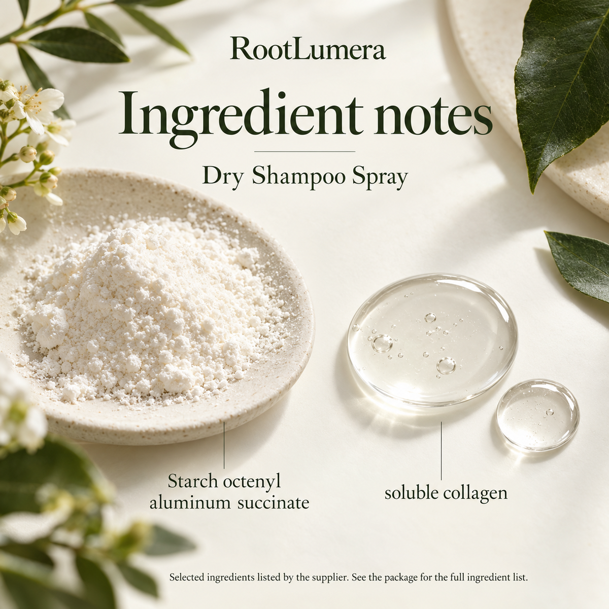 Dry Shampoo Spray — 100 ml — ingredients