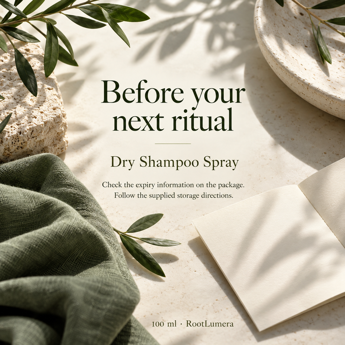 Dry Shampoo Spray — 100 ml — care