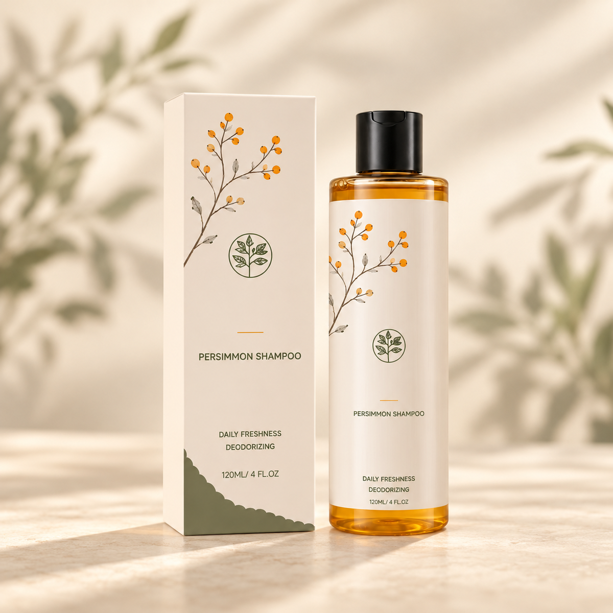 Persimmon Refreshing Shampoo — 120 ml — main