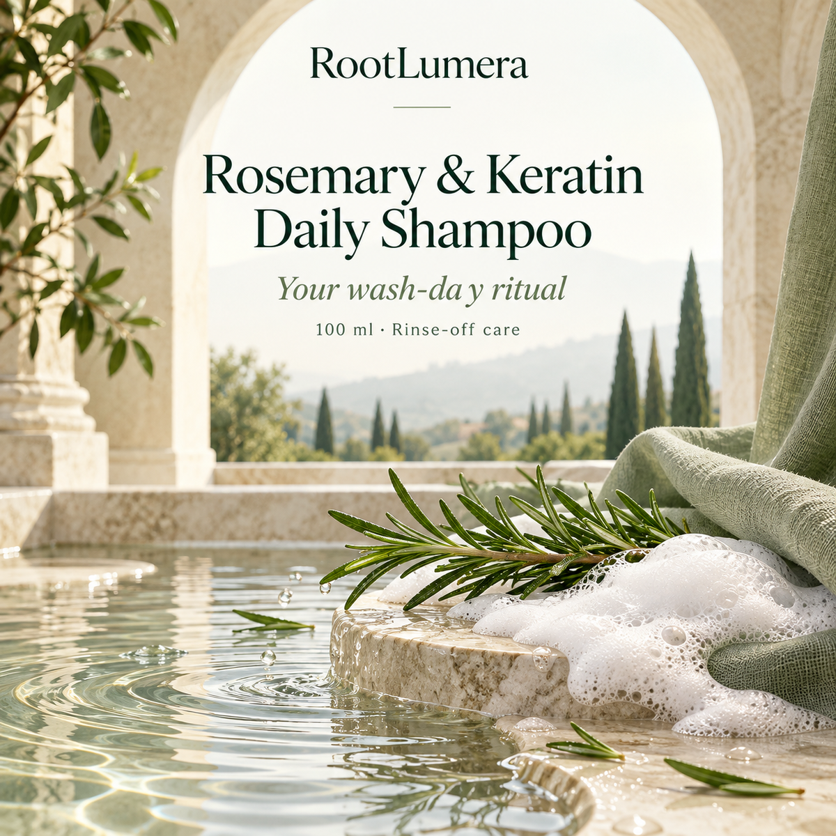 Rosemary & Keratin Daily Shampoo — 100 ml — ritual