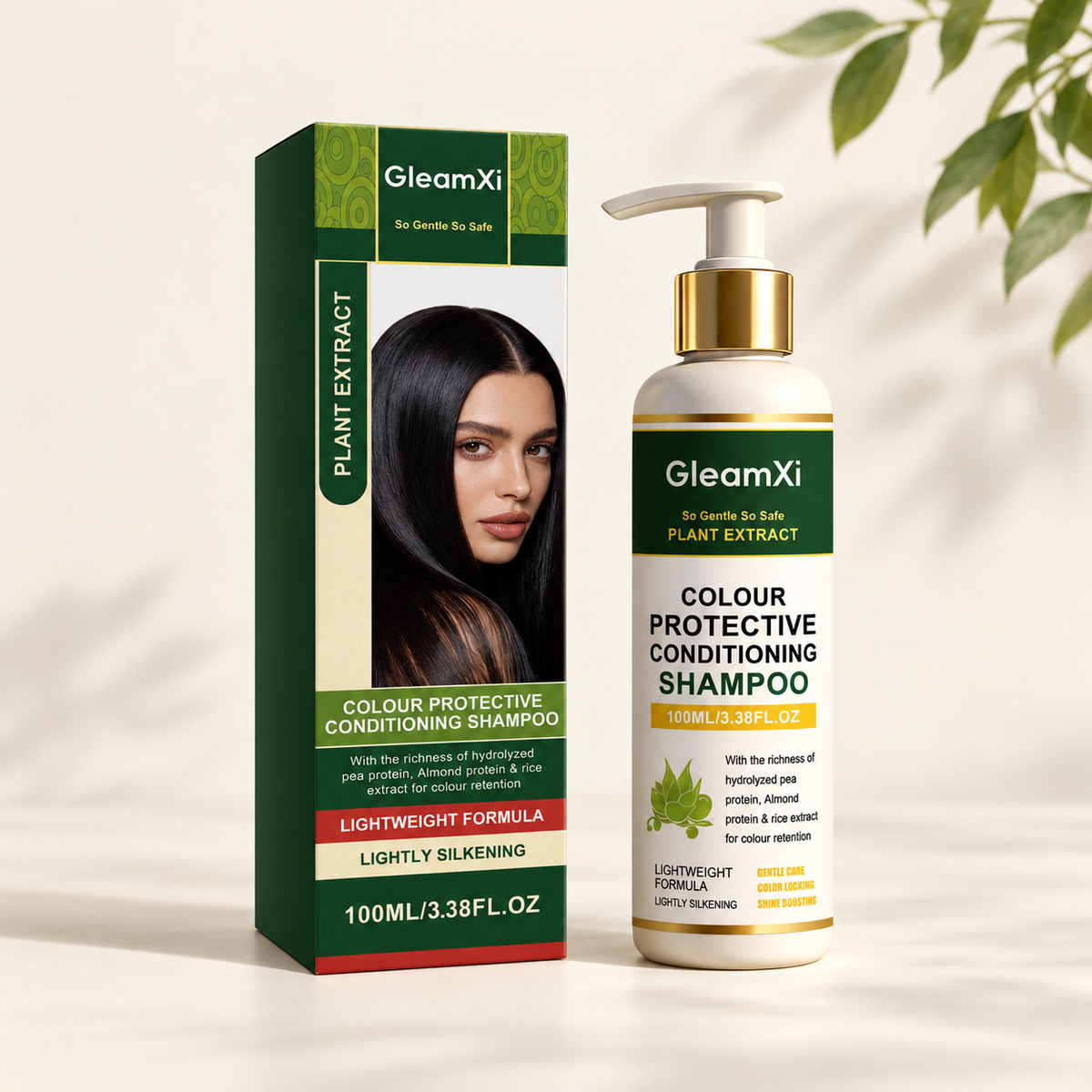 Pea Protein Color-Care Shampoo — 100 ml — main