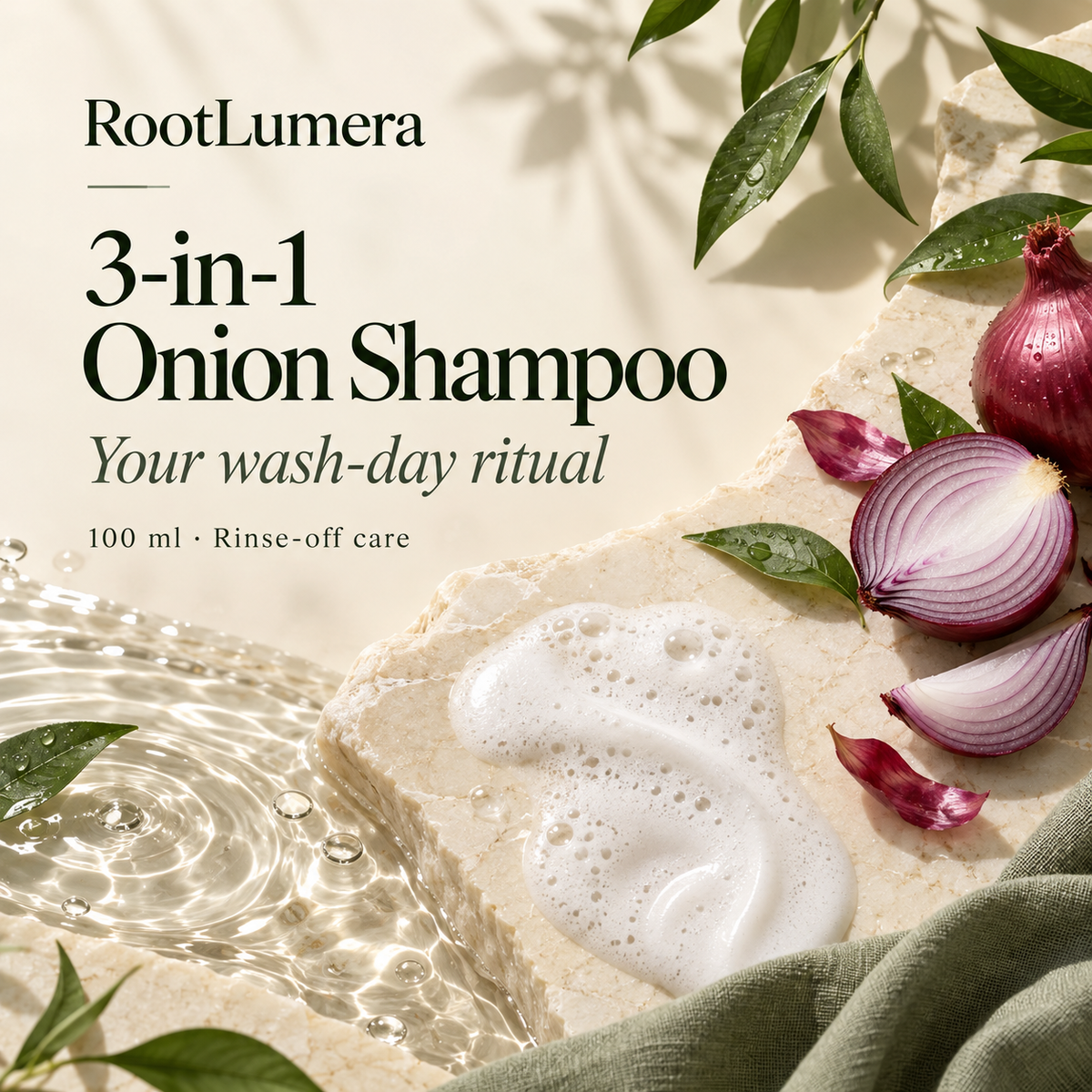 3-in-1 Onion Shampoo — 100 ml — ritual