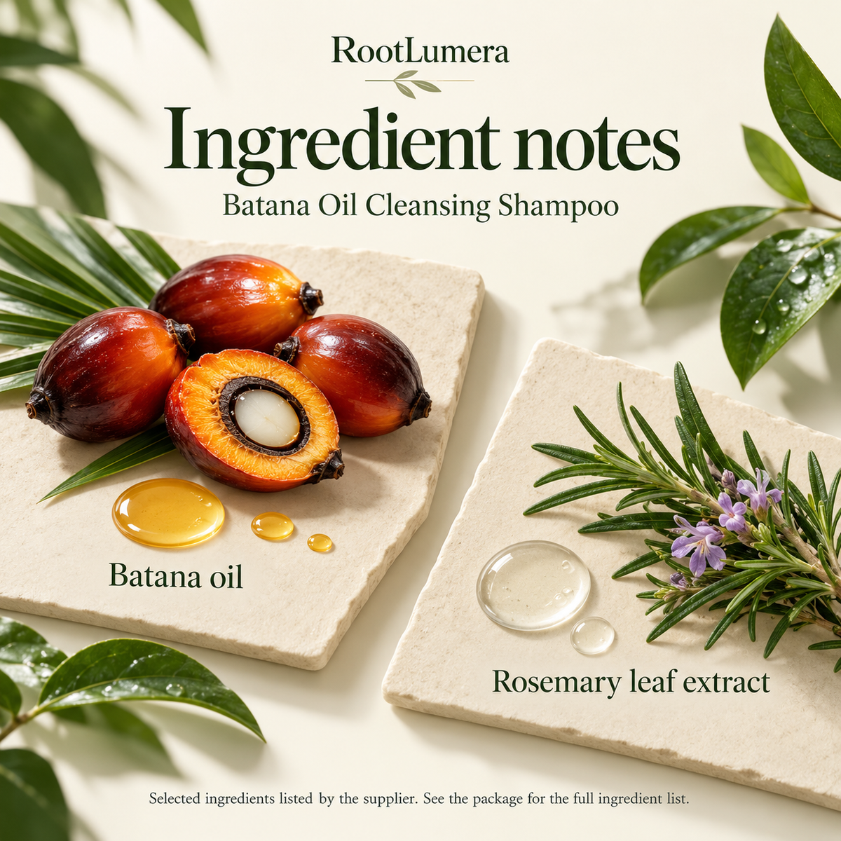Batana Oil Cleansing Shampoo — 100 ml — ingredients