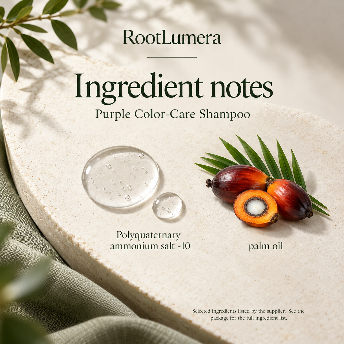 Purple Color-Care Shampoo — 100 ml — ingredients