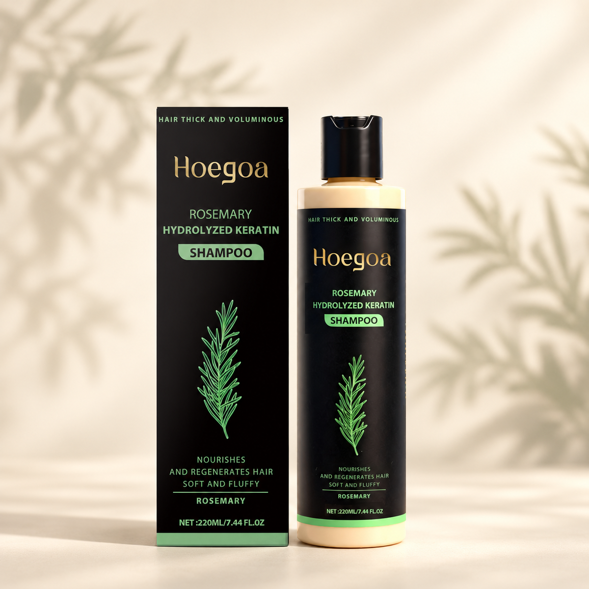 Rosemary & Keratin Shampoo — 220 ml — main