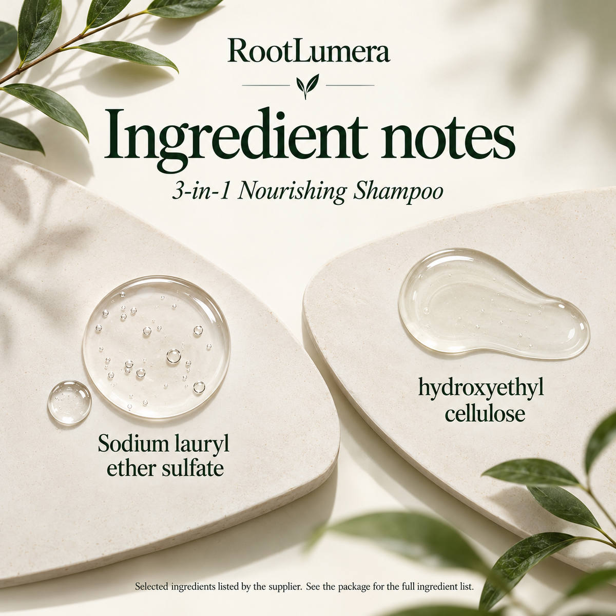 3-in-1 Nourishing Shampoo — 118 ml — ingredients