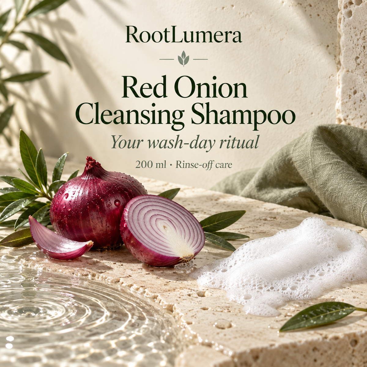 Red Onion Cleansing Shampoo — 200 ml — ritual