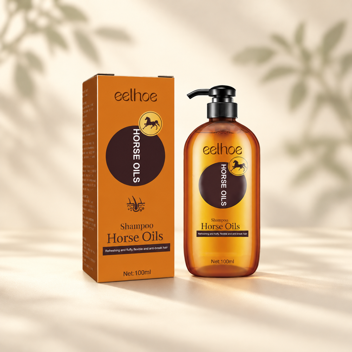 Horse Oil Cleansing Shampoo — 100 ml — main