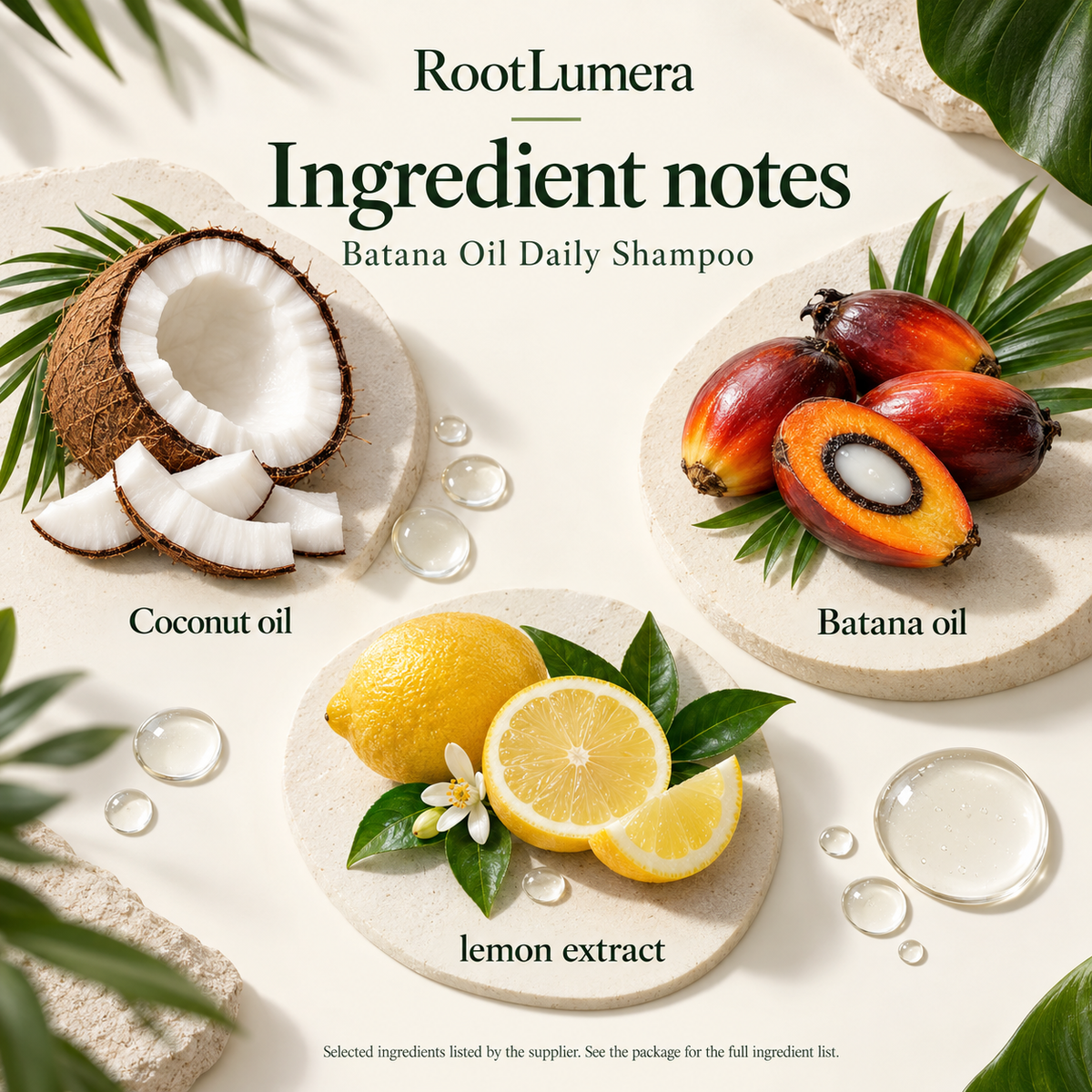 Batana Oil Daily Shampoo — 100 ml — ingredients