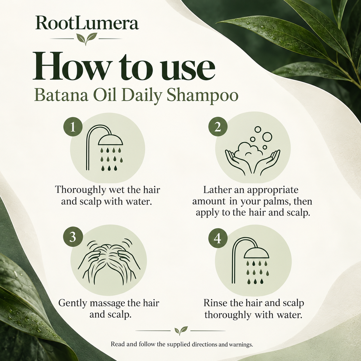 Batana Oil Daily Shampoo — 100 ml — how to use