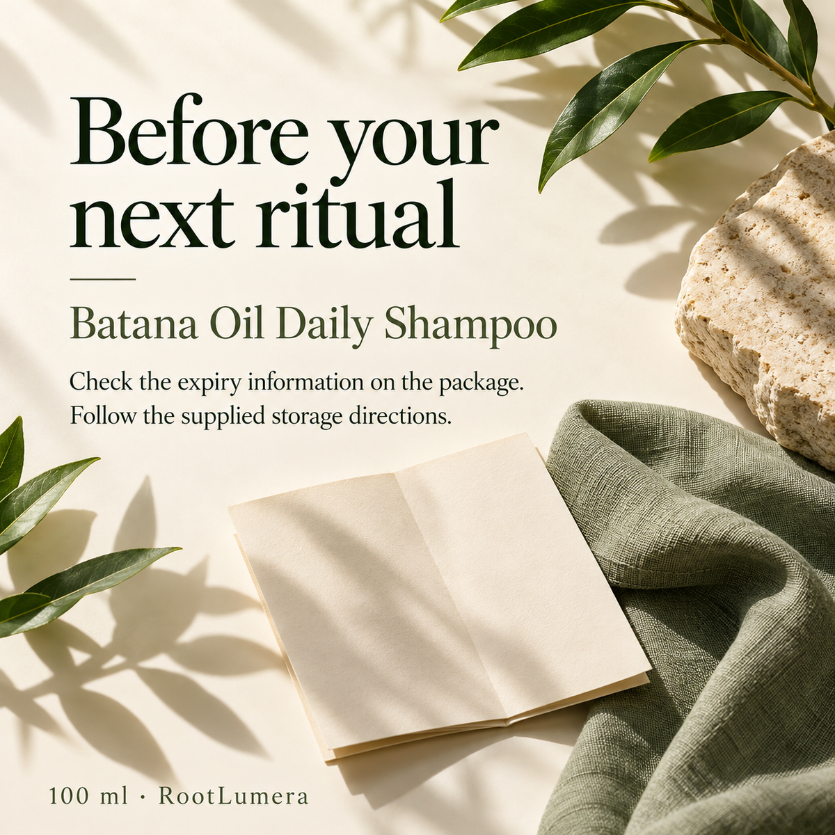 Batana Oil Daily Shampoo — 100 ml — care