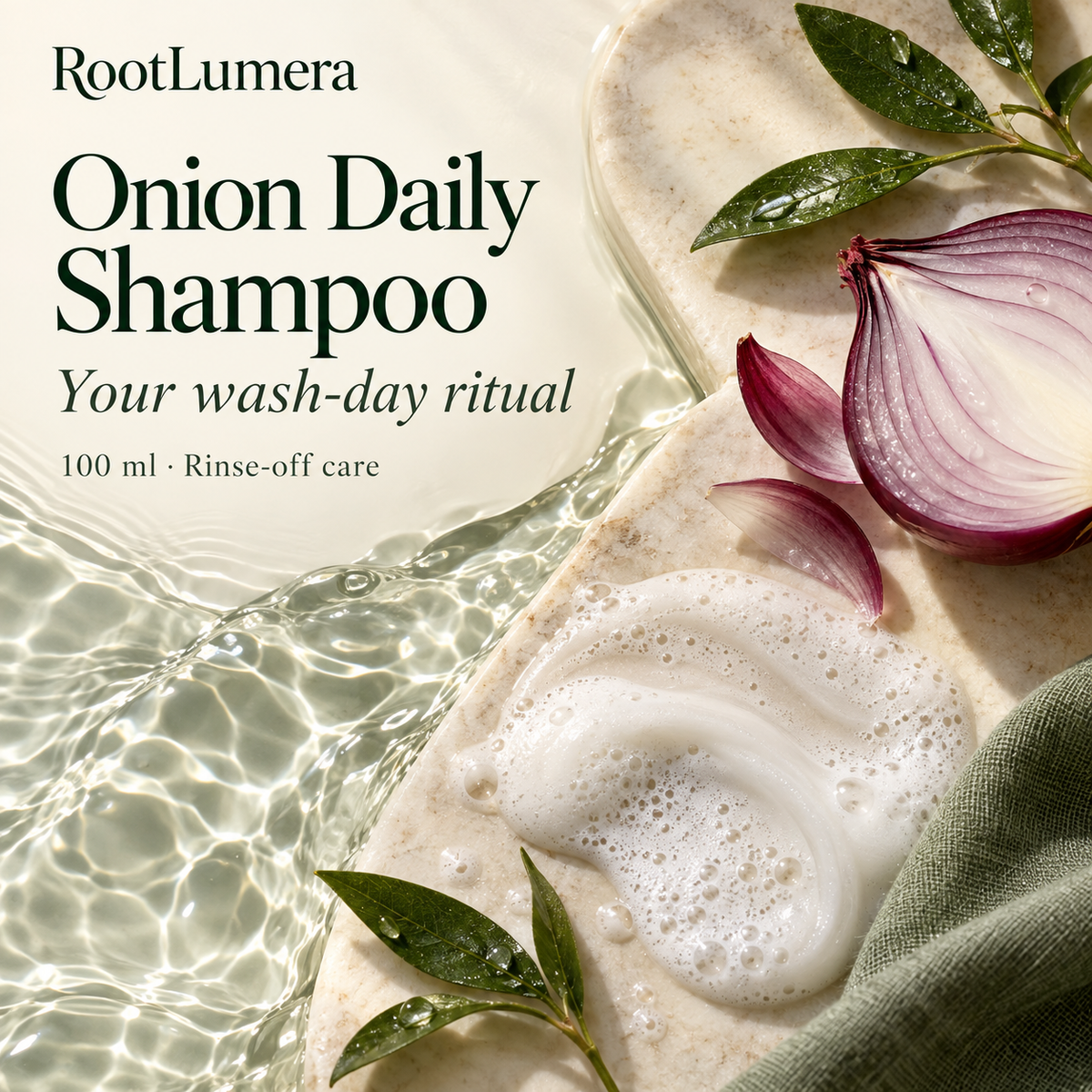 Onion Daily Shampoo — 100 ml — ritual