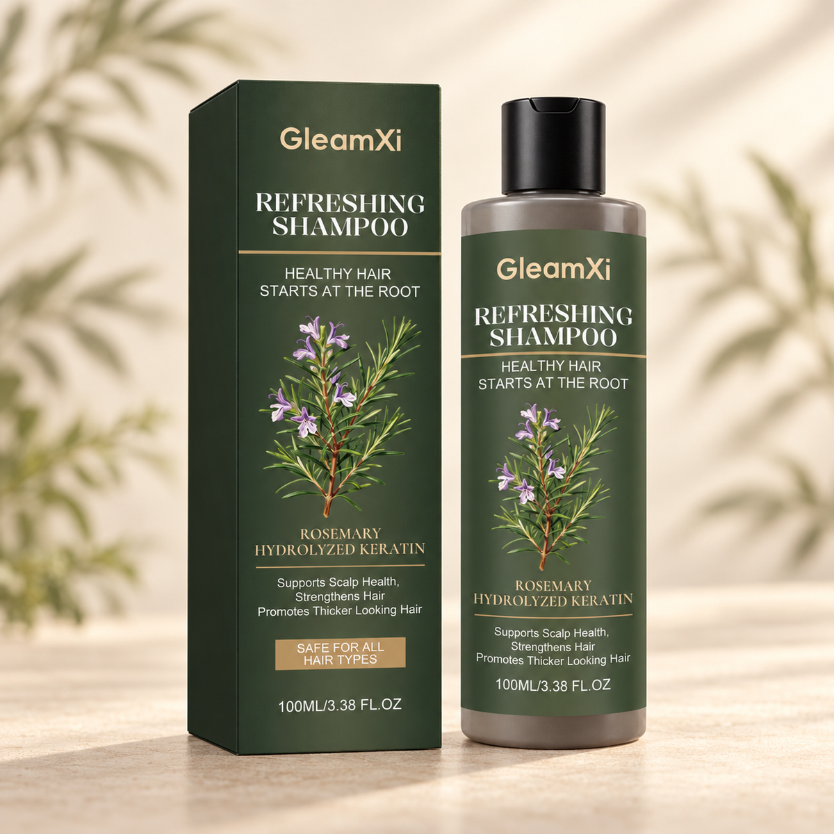 Rosemary & Keratin Daily Shampoo — 100 ml — main