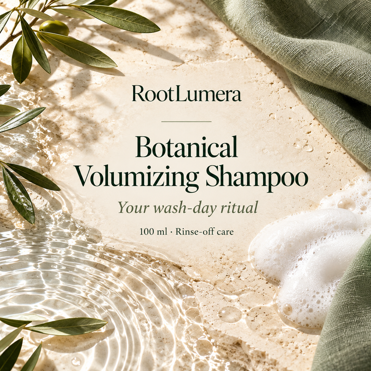 Botanical Volumizing Shampoo — 100 ml — ritual