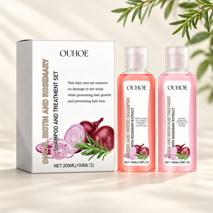 Onion, Biotin & Rosemary Wash Duo — 200 ml — main