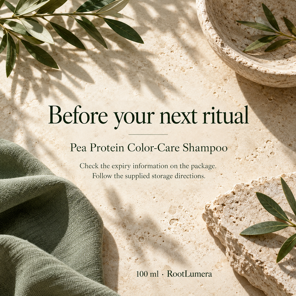 Pea Protein Color-Care Shampoo — 100 ml — care