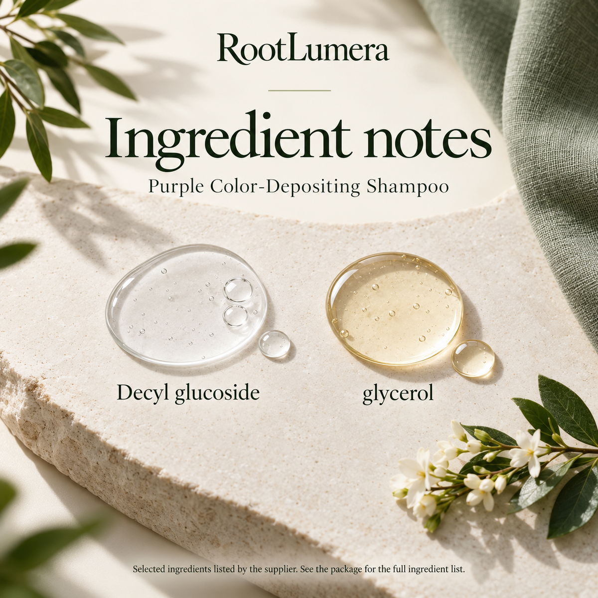 Purple Color-Depositing Shampoo — 100 g — ingredients