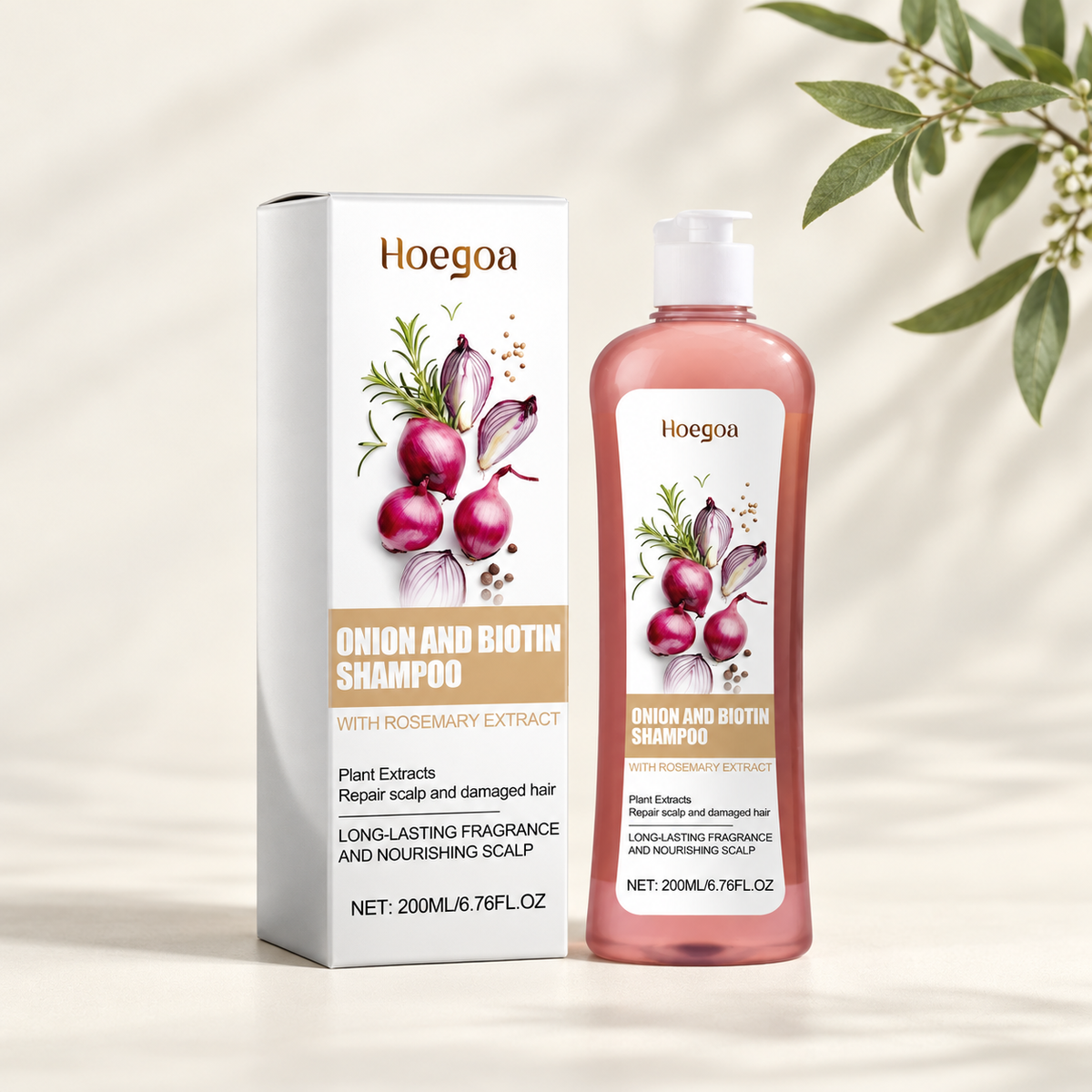 Onion & Biotin Shampoo — 200 ml — main