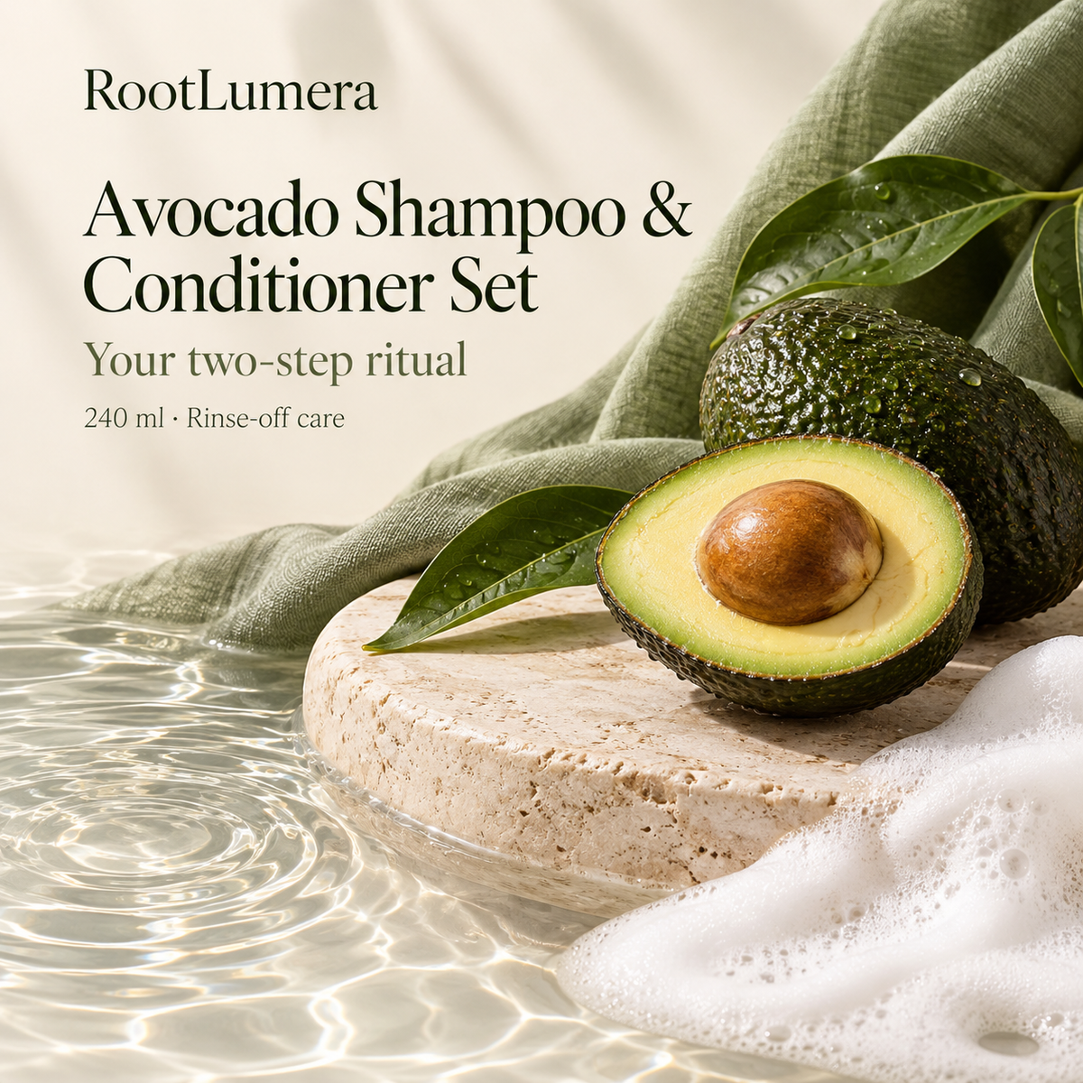 Avocado Shampoo & Conditioner Set — 240 ml — ritual
